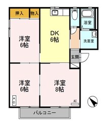 バリュージュ寿　Bの物件間取画像